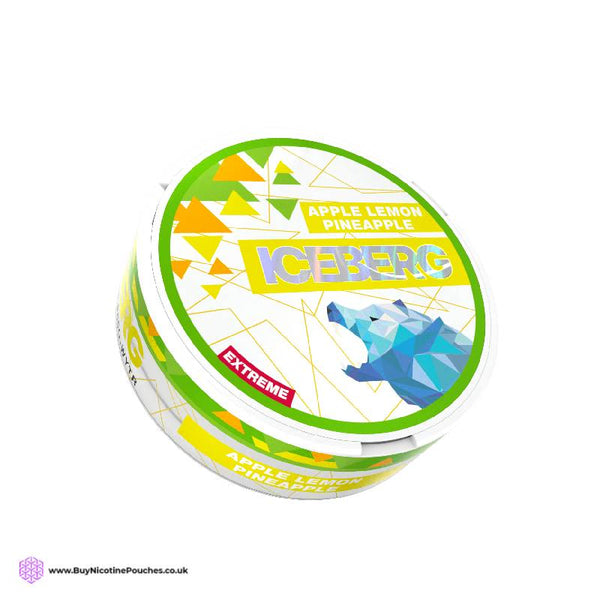 Apple Lemon Pineapple Extreme Nicotine Pouches by Iceberg