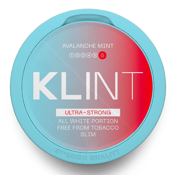 Avalanche Mint Nicotine Pouches by Klint 25MG