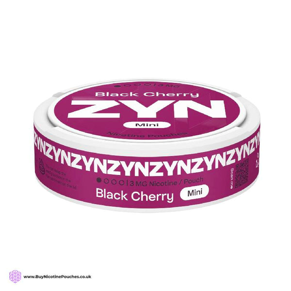 Black Cherry Mini Nicotine Pouches by ZYN 2