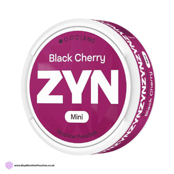 Black Cherry Mini Nicotine Pouches by ZYN 3