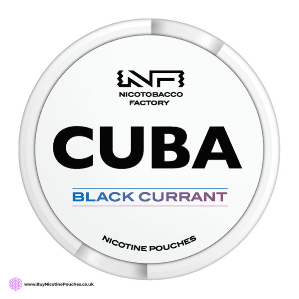 Black Currant Nicotine Pouches by Cuba 24MG