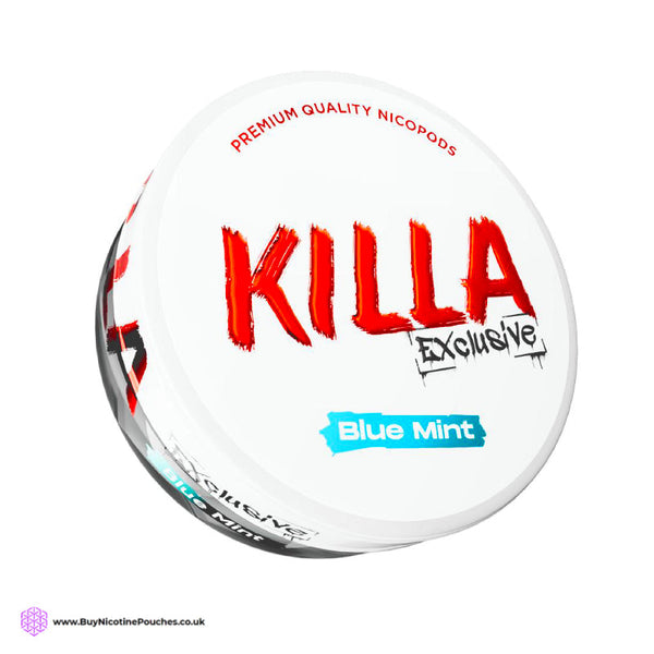Blue Mint Nicotine Pouches by Killa