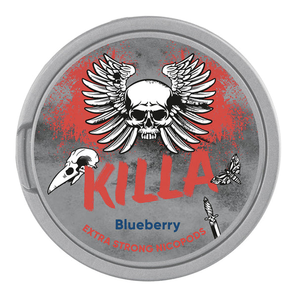 Blueberry Nicotine Pouches by Killa 12.8MG