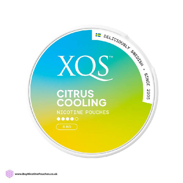 Citrus Cooling Nicotine Pouches by XQS