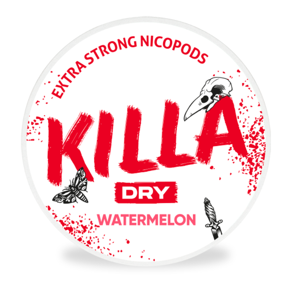 Dry Watermelon Nicotine Pouches by Killa 16MG