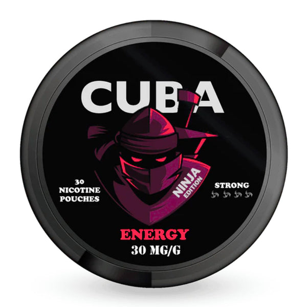Energy Nicotine Pouches by Cuba 30mg
