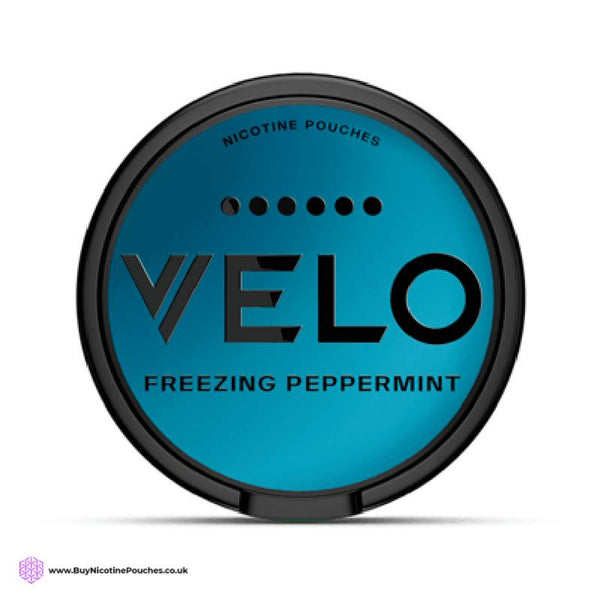Freezing Peppermint Nicotine Pouches by Velo 6Dot