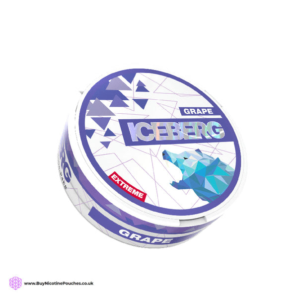 Grape Extreme Nicotine Pouches by Iceberg