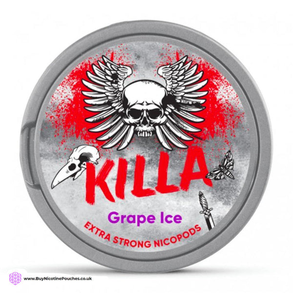 Grape Ice Nicotine Pouches by Killa 16MG