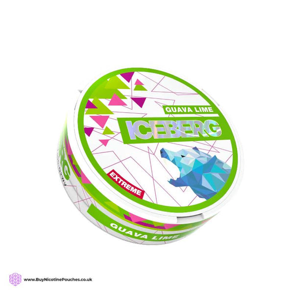 Guava Lime Extreme Nicotine Pouches by Iceberg