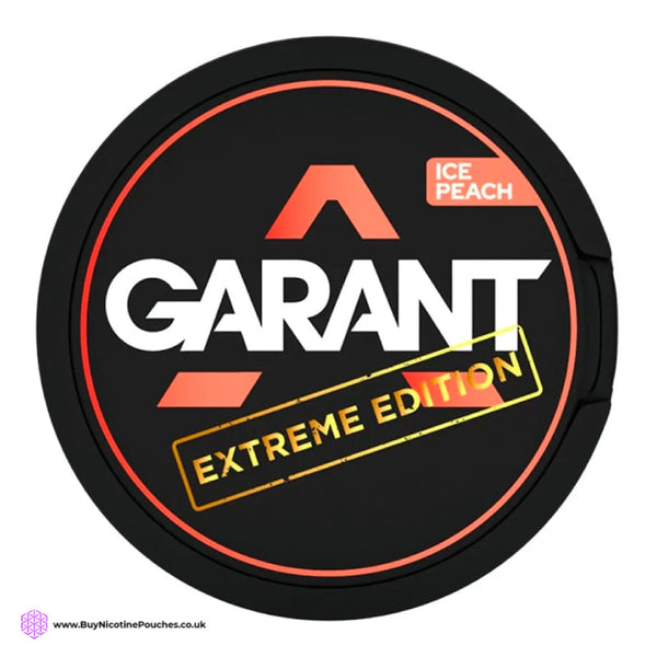 Ice Peach Extreme Nicotine Pouches by GARANT 50MG