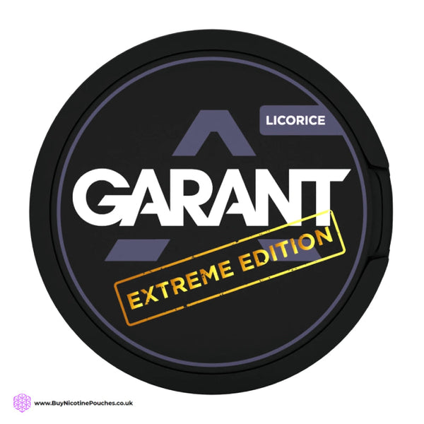 Liquorice Extreme Nicotine Pouches by GARANT 50MG