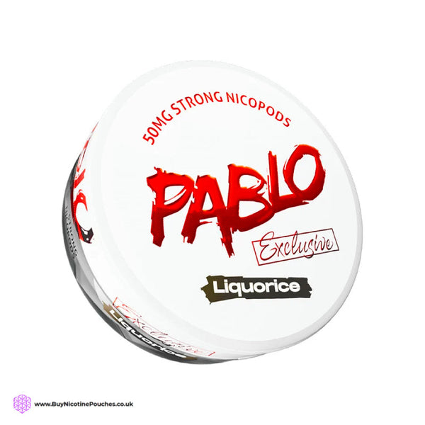 Liquorice Nicotine Pouches by Pablo