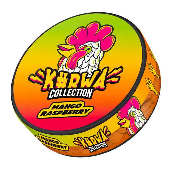 Mango Raspberry Collection Nicotine Pouches by KURWA 19MG