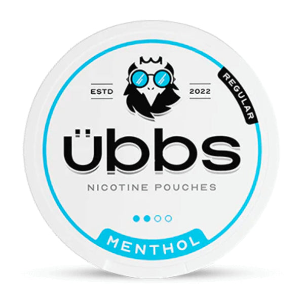 Menthol Nicotine Pouches by Übbs 6MG