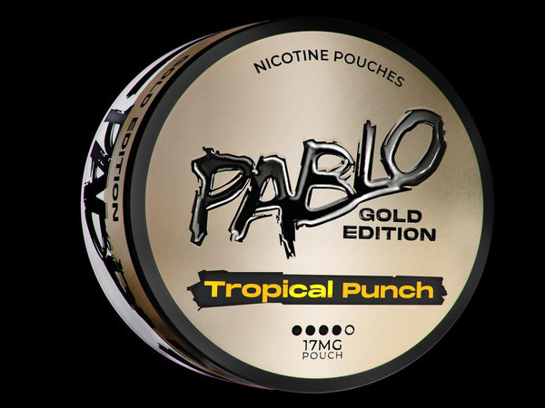 Tropical Punch Gold Edition Nicotine Pouches by Pablo