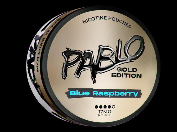 Pablo Blue Raspberry Gold Edition