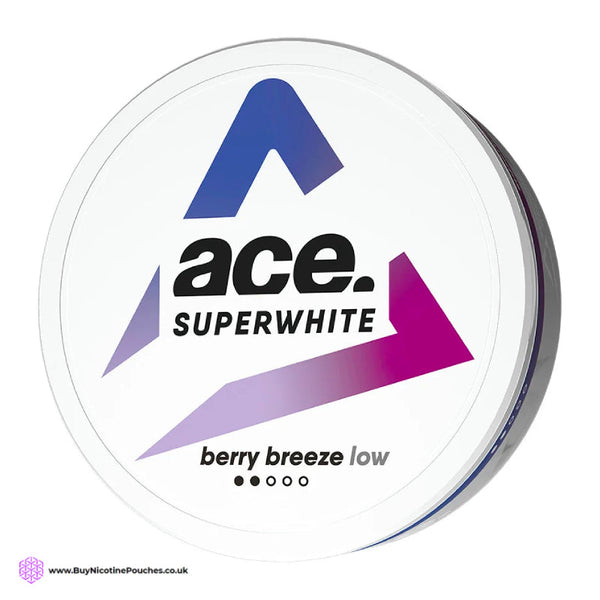 Berry Breeze Low Nicotine Pouches by Ace 6MG