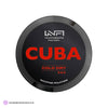 Cold Dry Nicotine Pouches by Cuba Black