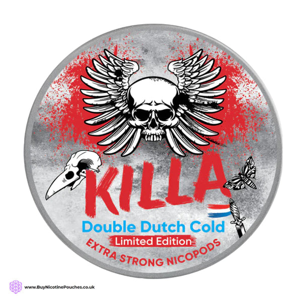 Double Dutch Cold Mint Nicotine Pouches by Killa 16MG