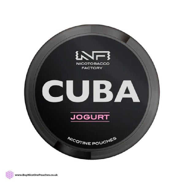 Jogurt Nicotine Pouches by Cuba Black