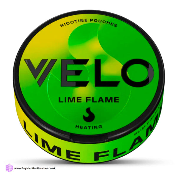 Lime Flame Nicotine Pouches by Velo 8MG