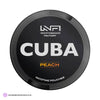 Peach Nicotine Pouches by Cuba Black