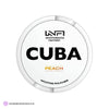 Peach Nicotine Pouches by Cuba White