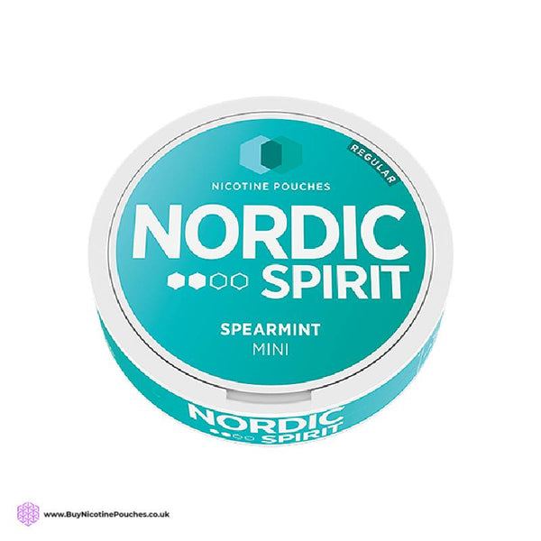 Spearmint Mini Nicotine Pouches by Nordic Spirit