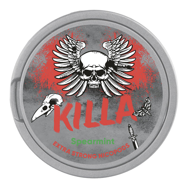 Spearmint Extreme Nicotine Pouches by Killa 12.8MG