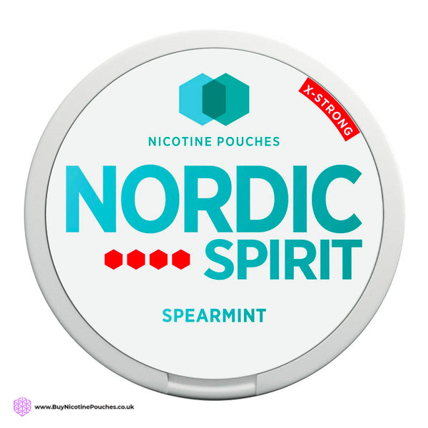 Spearmint Nicotine Pouches by Nordic Spirit 12MG