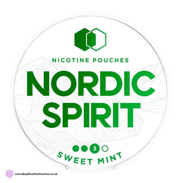 Sweet Mint Medium Nicotine Pouches by Nordic Spirit